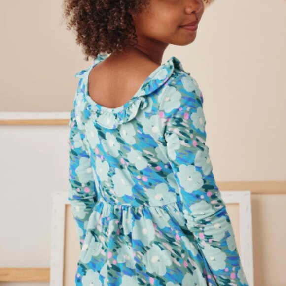 Monet's Garden Ruffle Collar Ballet Dress - Picture 4 of 9